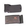 4.0 cm alloy hanging buckle perforated belt buckle, available in gold surface hanging buckle, rubber surface hanging buckle, round hole belt buckle head wholesale Item Picture